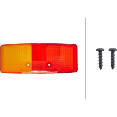 9EL 121 431-001 Lichtscheibe, Heckleuchte