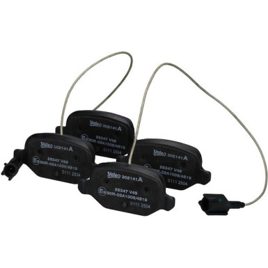 Valeo Bremsbelagsatz, Scheibenbremse EXPERT 302141A