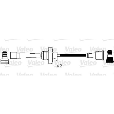 Valeo | Zündleitungssatz | 346069