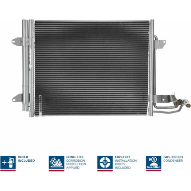 Nissens | Kondensator, Klimaanlage | 94690