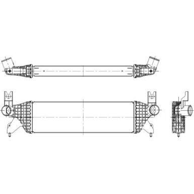 309116 Ladeluftkühler