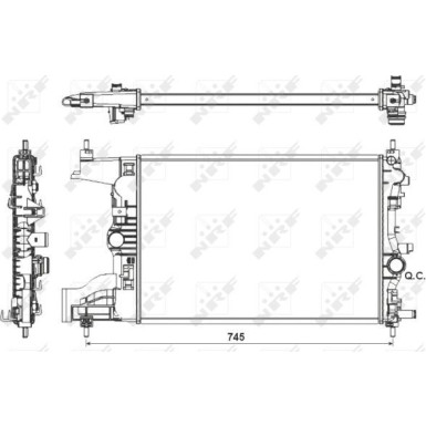 53155 Kühler, Motorkühlung