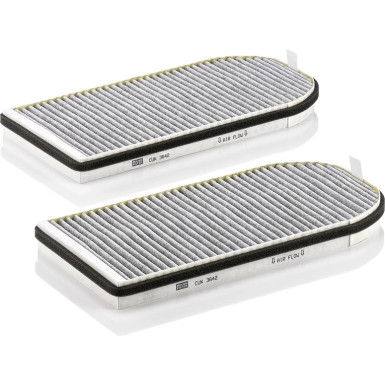 MANN-FILTER CUK 3642-2 Innenraumfilter, Aktivkohlefilter MANN-FILTER CUK 3642-2 Innenraumfilter, Aktivkohlefilter