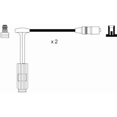0757 Zündleitungssatz