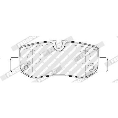 FVR5013 Bremsbelagsatz, Scheibenbremse PREMIER ECO FRICTION