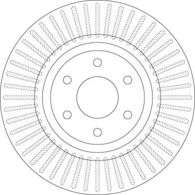 TRW | Bremsscheibe | DF6425