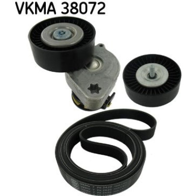 VKMA 38072 Keilrippenriemensatz