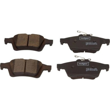 Maxgear | Bremsbelagsatz, Scheibenbremse | 19-2918