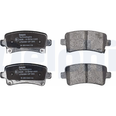 LP2084 Bremsbelagsatz, Scheibenbremse