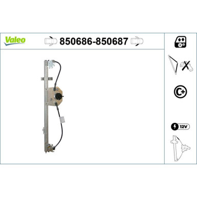Valeo | Fensterheber | 850686