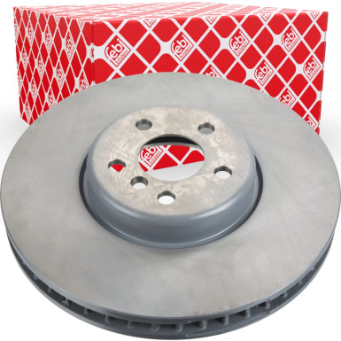 FEBI BILSTEIN 171454 Bremsscheibe Vorderachse links, 348x36mm, 5x112, innenbelüftet, beschichtet, hochgekohlt