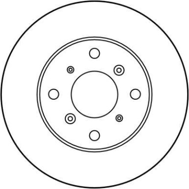 TRW | Bremsscheibe | DF3109