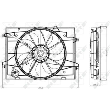 47285 Lüfter, Motorkühlung