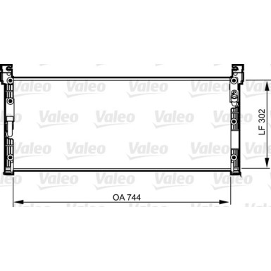 Valeo | Kondensator, Klimaanlage | 814285