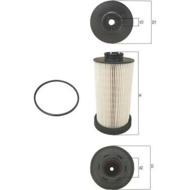 KX 80/1D Kraftstofffilter