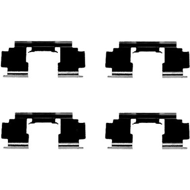 8DZ 355 202-991 Zubehörsatz, Scheibenbremsbelag