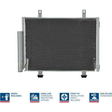 Nissens | Kondensator, Klimaanlage | 940356
