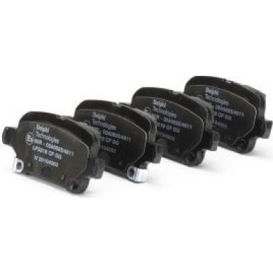 Delphi Bremsbelagsatz, Scheibenbremse LP3218