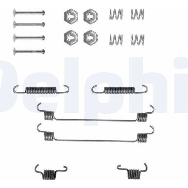 Delphi | Zubehörsatz, Bremsbacken | LY1112