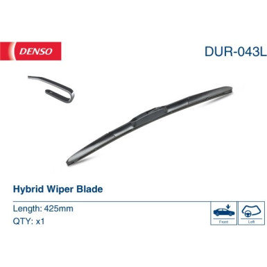 Denso Wischblatt Scheibenwischer Hybrid Wiper Blade DUR-043L