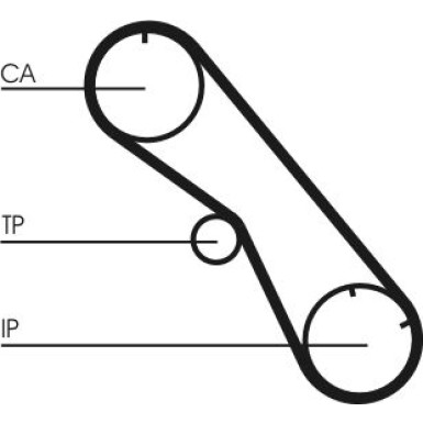 CT860 Zahnriemen CT860 Zahnriemen