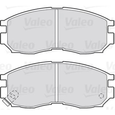Valeo | Bremsbelagsatz, Scheibenbremse | 301625