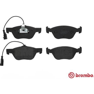 Brembo | Bremsbelagsatz, Scheibenbremse | P 23 116