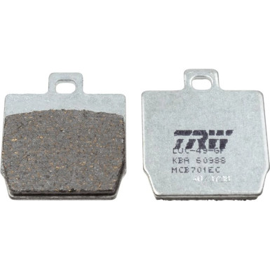 TRW | Bremsbelagsatz, Scheibenbremse | MCB701EC