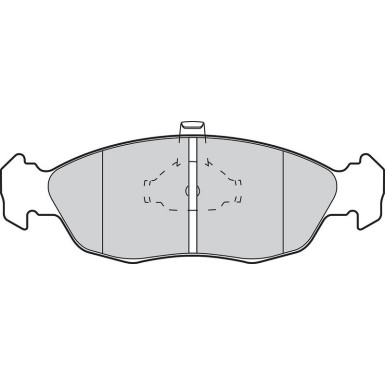 301074 Bremsbelagsatz, Scheibenbremse ESSENTIAL
