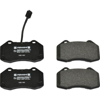 Ferodo | Bremsbelagsatz, Scheibenbremse | FDB4040