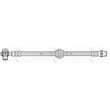 TRW | Bremsschlauch | PHD485