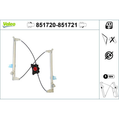 Valeo | Fensterheber | 851720 Valeo | Fensterheber | 851720