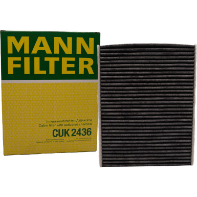 MANN-FILTER CUK 2436 Innenraumfilter, Aktivkohlefilter MANN-FILTER CUK 2436 Innenraumfilter, Aktivkohlefilter