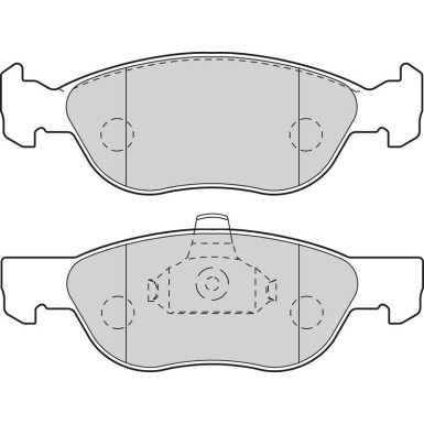 Valeo Bremsbelagsatz, Scheibenbremse ESSENTIAL 302104
