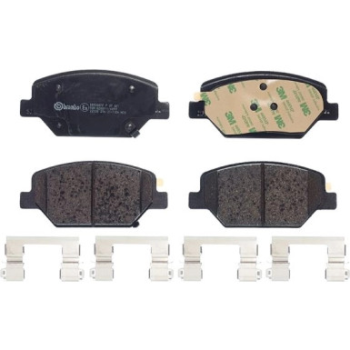 Brembo | Bremsbelagsatz, Scheibenbremse | P 07 007