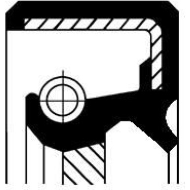 19026209B Wellendichtring, Differential