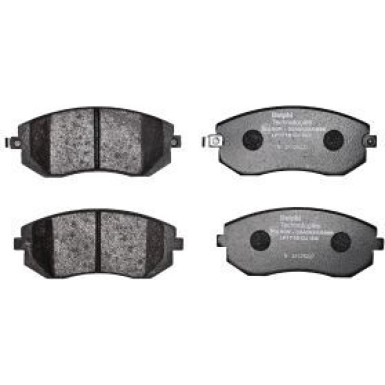 Delphi Bremsbelagsatz, Scheibenbremse LP1718