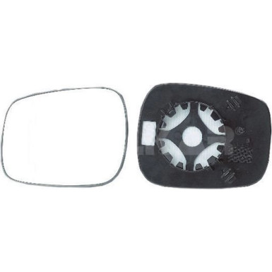 2 x ALKAR Spiegelglas, Außenspiegel | 6403174
