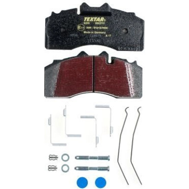 2922701 Bremsbelagsatz, Scheibenbremse