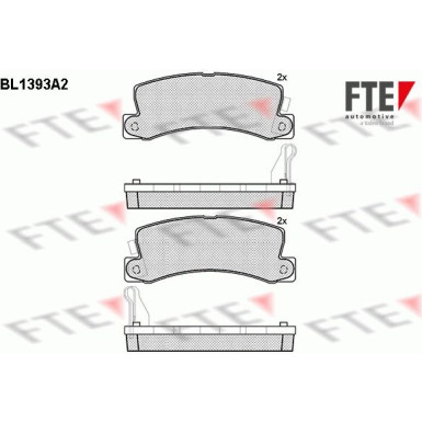 9010168 Bremsbelagsatz, Scheibenbremse