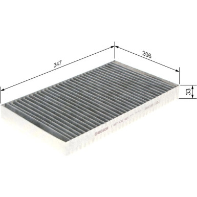 BOSCH 1 987 432 495 Innenraumfilter BOSCH 1 987 432 495 Innenraumfilter