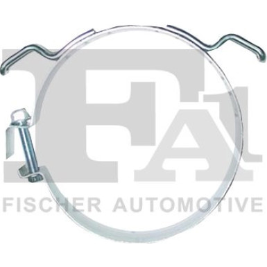 554-901 Halter, Schalldämpfer