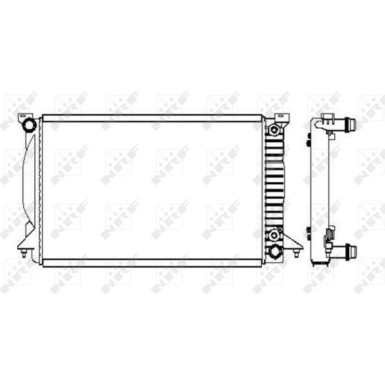 50544 Kühler, Motorkühlung 50544 Kühler, Motorkühlung