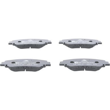 Bremsbelagsatz, Scheibenbremse ATE Ceramic 13.0470-5533.2