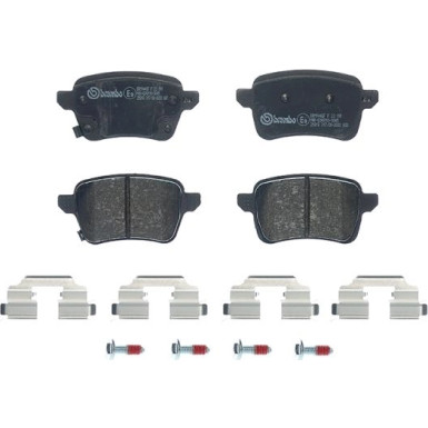 P 23 190 Bremsbelagsatz, Scheibenbremse PRIME LINE