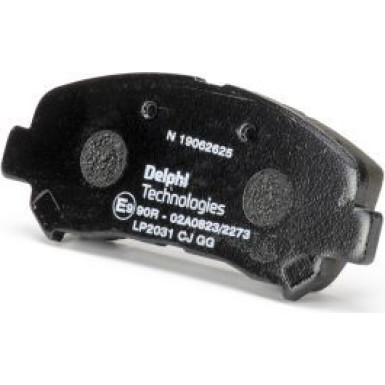 Delphi Bremsbelagsatz, Scheibenbremse LP2031