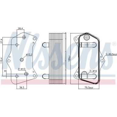 91160 Ölkühler, Automatikgetriebe