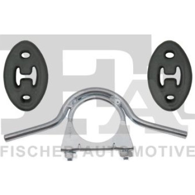 558-903 Halter, Abgasanlage