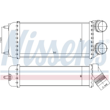 96638 Ladeluftkühler ** FIRST FIT **