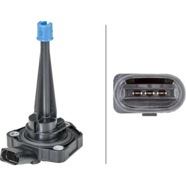 Hella | Sensor, Motorölstand | 6PR 010 418-901